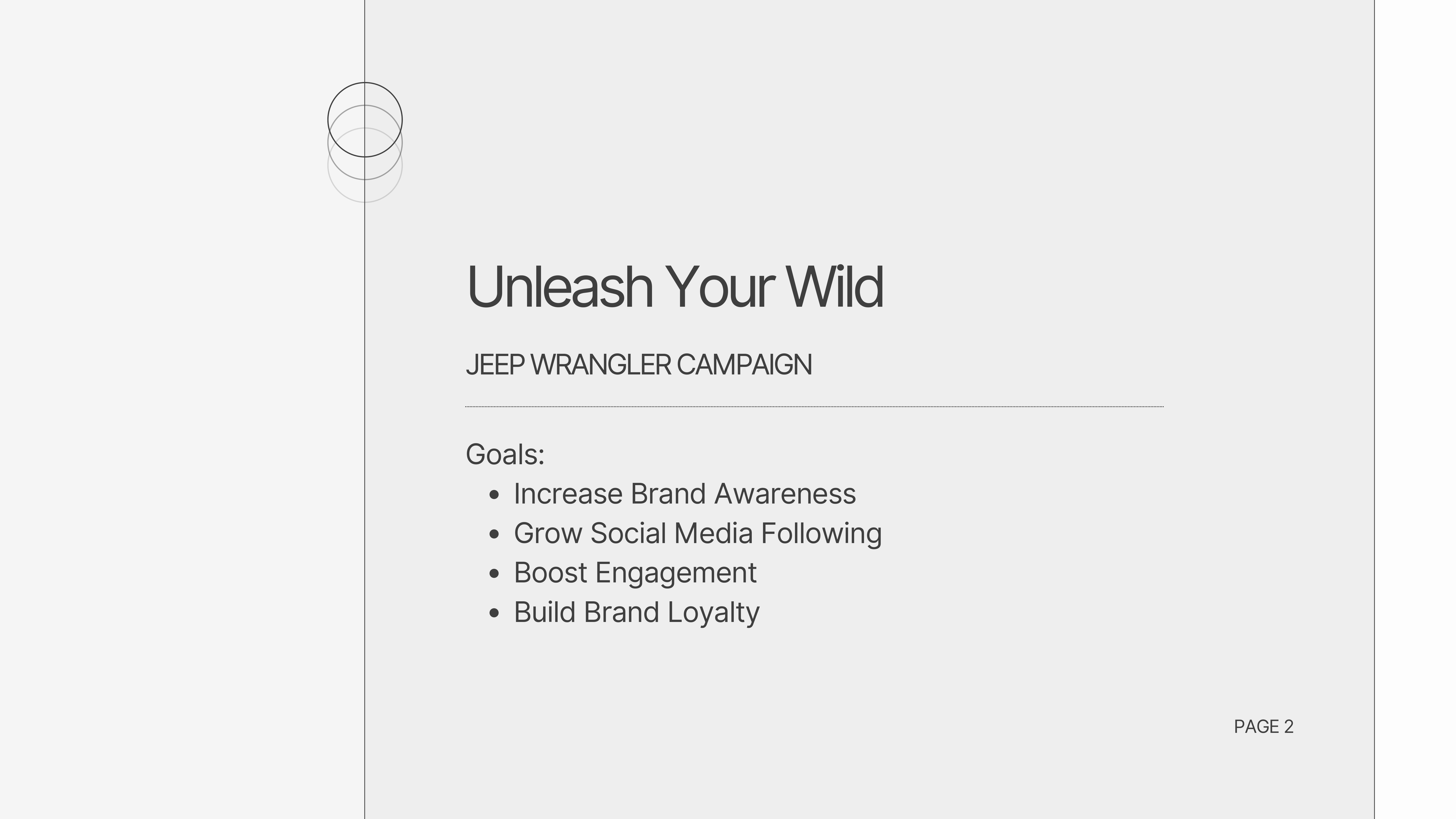 campaign goal